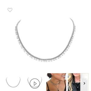 Kinsley Armelle Silver Necklace